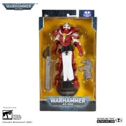 Warhammer 40k - Adepta Sororitas Battle Sister Red Figur 20 Warhammer 40k - Adepta Sororitas Battle Sister Red Figur -Puppenladen 10922 08