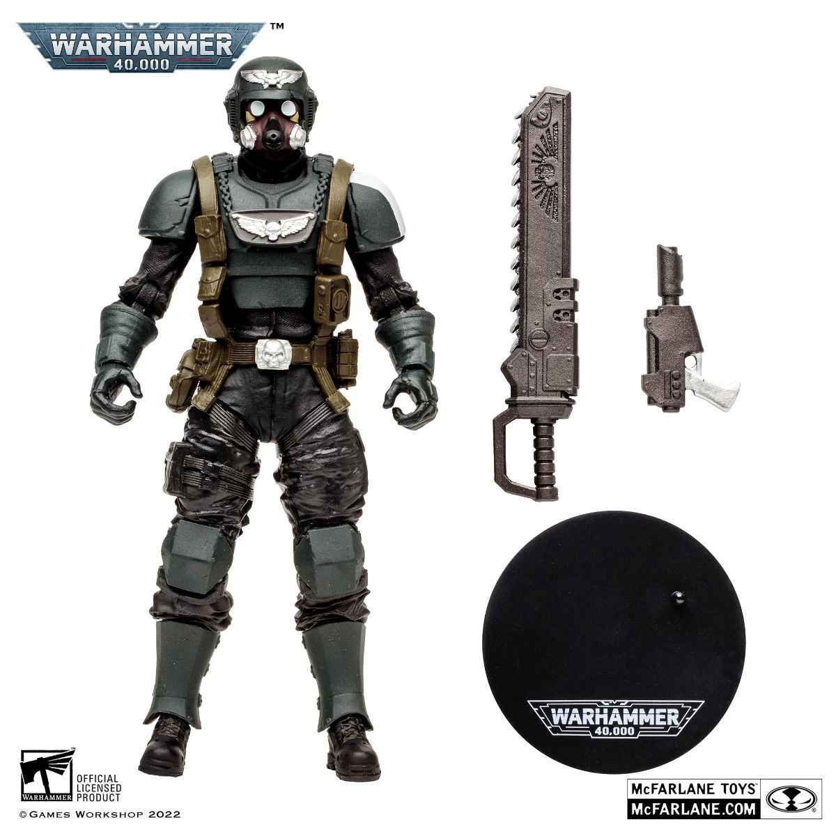 Warhammer 40k - Darktide Veteran Guardsman Figur 3 Warhammer 40k - Darktide Veteran Guardsman Figur