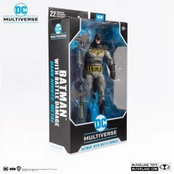 DC Multiverse - Batman With Battle Damage Actionfigur -Puppenladen 15012 09