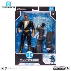 DC Multiverse - Black Adam (Endless Winter) Actionfigur -Puppenladen 15472 dc build a 7in figures wv7 endless winter black adam 08 logos
