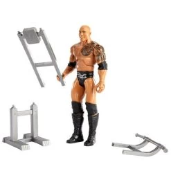 MATTEL WWE Wrekkin - The Rock Actionfigur -Puppenladen 194037 2