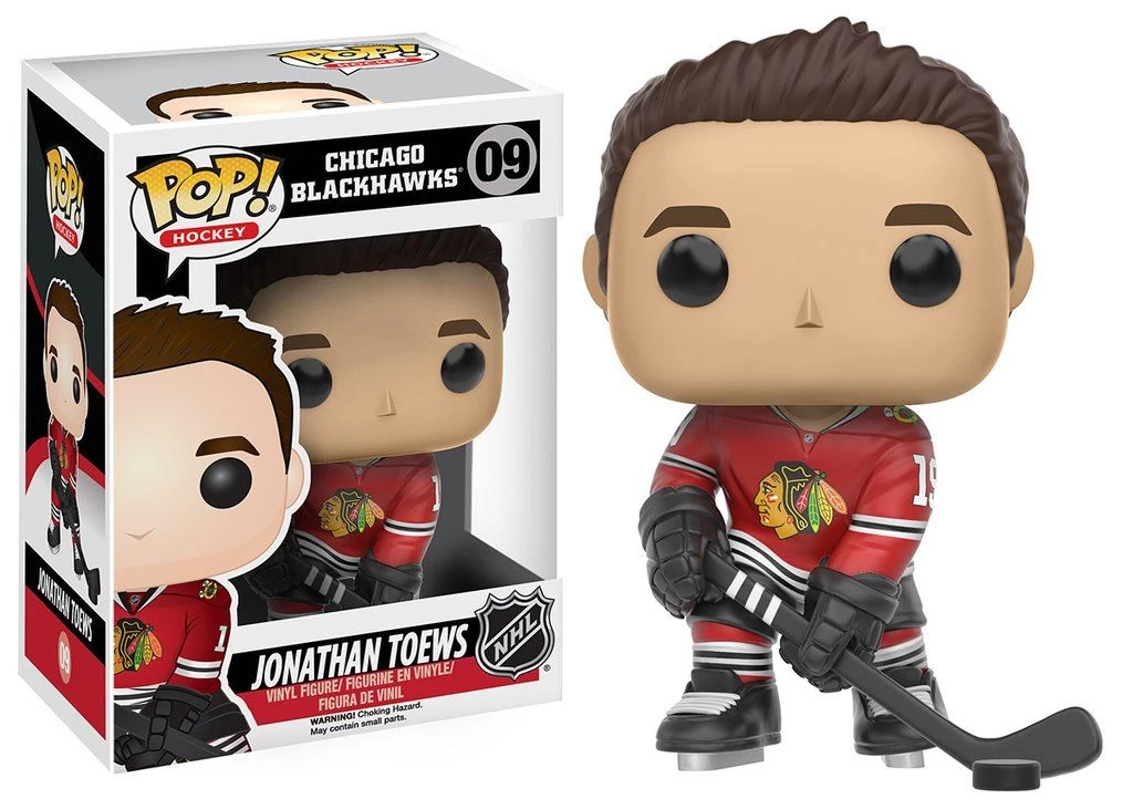FUNKO POP! NHL - Jonathan Toews - Chicago Blackhawks - Home Figur 3 FUNKO POP! NHL - Jonathan Toews - Chicago Blackhawks - Home Figur