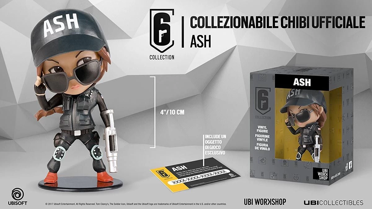 Ubisoft Six Collection - Ash 10cm Vinyl Figur 3 Ubisoft Six Collection - Ash 10cm Vinyl Figur