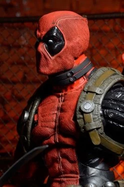 NECA Marvel Comics - DEADPOOL 1/4 Scale Actionfigur 45cm -Puppenladen 465eef664249c1573af87c3e128db408ddb8654cf643f2906a21e63e4784e3c6