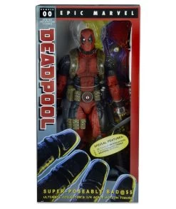 NECA Marvel Comics - DEADPOOL 1/4 Scale Actionfigur 45cm -Puppenladen 4b1398d813fce5cc0bd778a569a15c31868bae7af16e63f0ca58b175254ff6af