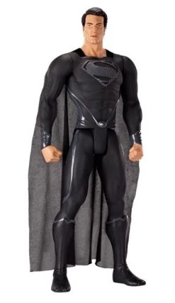 JAKKS PACIFIC Superman Man Of Steel Black Suit 79cm Giant Size Action Figur