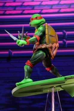 NECA Teenage Mutant Ninja Turtles (1990 Video-Game) - Raphael Actionfigur 14 NECA Teenage Mutant Ninja Turtles (1990 Video-Game) - Raphael Actionfigur -Puppenladen 54116 5