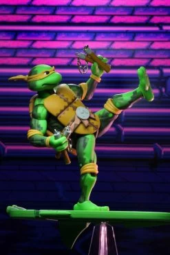 NECA Teenage Mutant Ninja Turtles (1990 Video-Game) - Michelangelo Actionfigur 13 NECA Teenage Mutant Ninja Turtles (1990 Video-Game) - Michelangelo Actionfigur -Puppenladen 54117 4