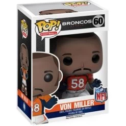 FUNKO POP! - Von Miller Figur - NFL Denver Broncos (Home) -Puppenladen 60 funko pop figure nfl von miller box