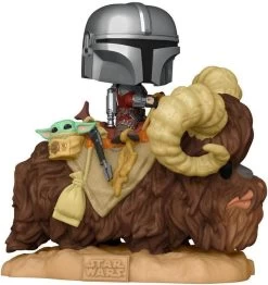 FUNKO POP! Star Wars Figur - The Mandalorian & The Child On Bantha -Puppenladen 61kn1eupqhl. ac sl1000