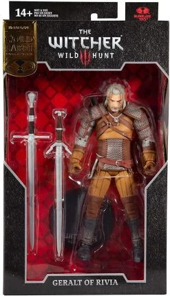 The Witcher 3 Wild Hunt - Geralt Von Riva Figur -Puppenladen 787320 2