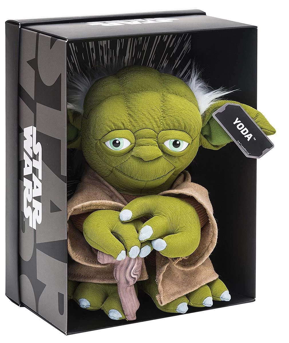 Joy Toy Star Wars Yoda Black Line Plüsch 25cm 3 Joy Toy Star Wars Yoda Black Line Plüsch 25cm