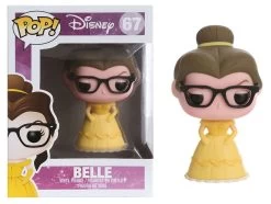 FUNKO POP! - Disney Schöne & Biest - Nerd Hipster Belle Figur