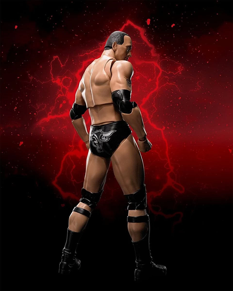 WWE Superstar Series - The Rock - S.H. Figuarts Figur 6 WWE Superstar Series - The Rock - S.H. Figuarts Figur – Bild 4