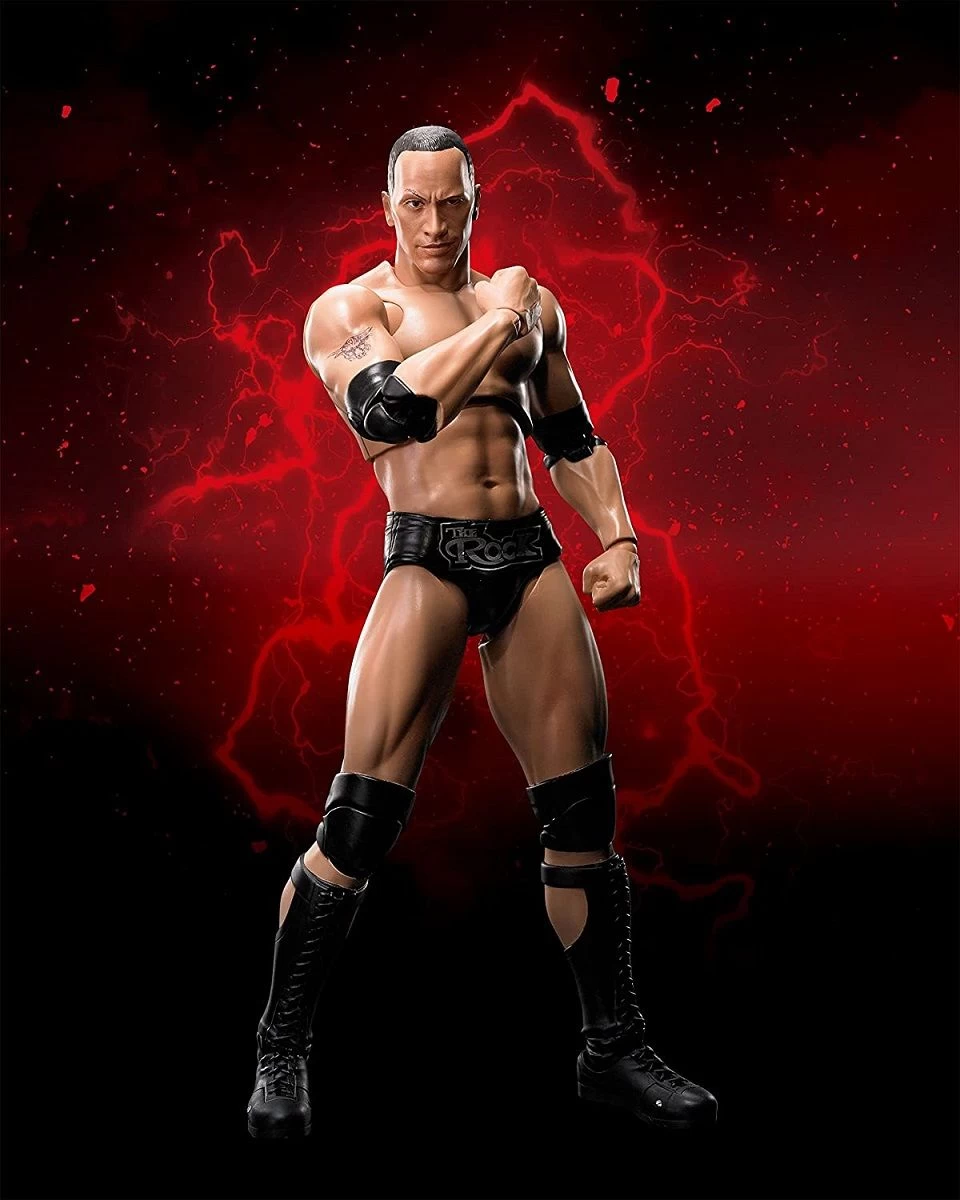WWE Superstar Series - The Rock - S.H. Figuarts Figur 4 WWE Superstar Series - The Rock - S.H. Figuarts Figur – Bild 2