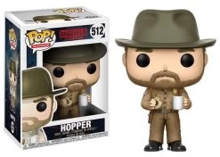 FUNKO POP! - Stranger Things - Hopper With Donut Figur