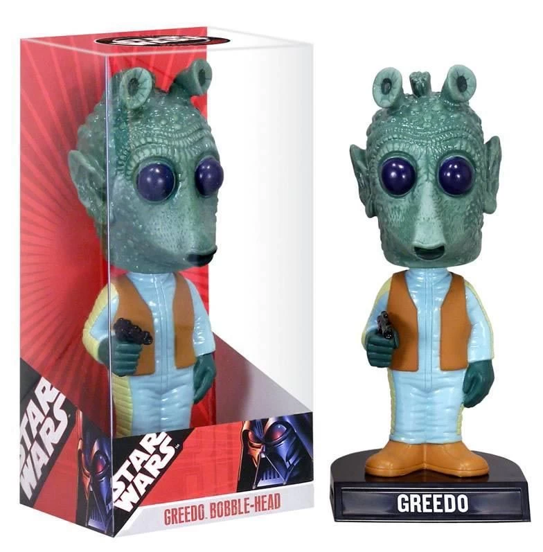 FUNKO Star Wars 30th. Ann. Greedo Bobble-Head 3 FUNKO Star Wars 30th. Ann. Greedo Bobble-Head