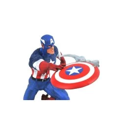 Diamond Select Captain America - Marvel Gallery Statue -Puppenladen captain america marvel gallery diamond select