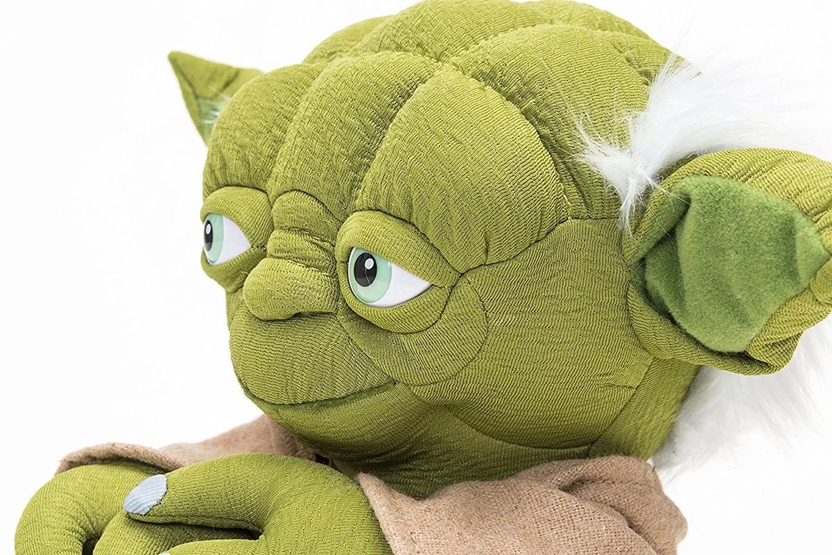 Joy Toy Star Wars Yoda Black Line Plüsch 25cm 6 Joy Toy Star Wars Yoda Black Line Plüsch 25cm – Bild 4