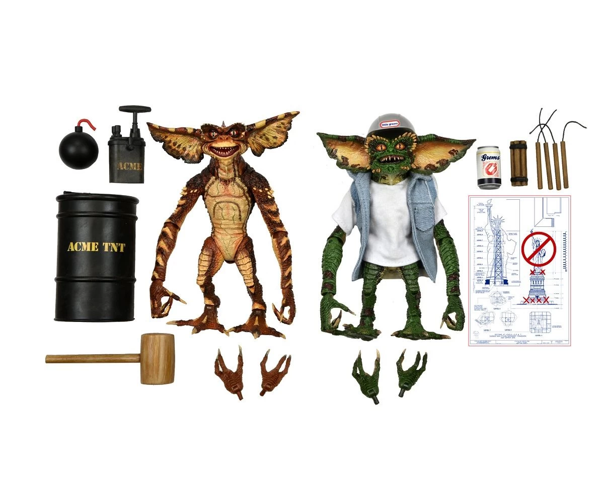 NECA Gremlins 2 - Ultimate Demolition Gremlin 2-Pack - Clothed Actionfigur 3 NECA Gremlins 2 - Ultimate Demolition Gremlin 2-Pack - Clothed Actionfigur