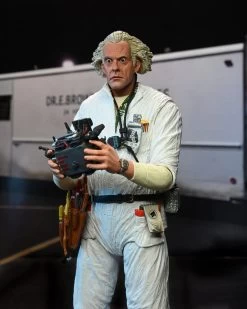 NECA Zurück In Die Zukunft - Doc Brown 1985 Ultimate Actionfigur -Puppenladen doc4 scaled 1