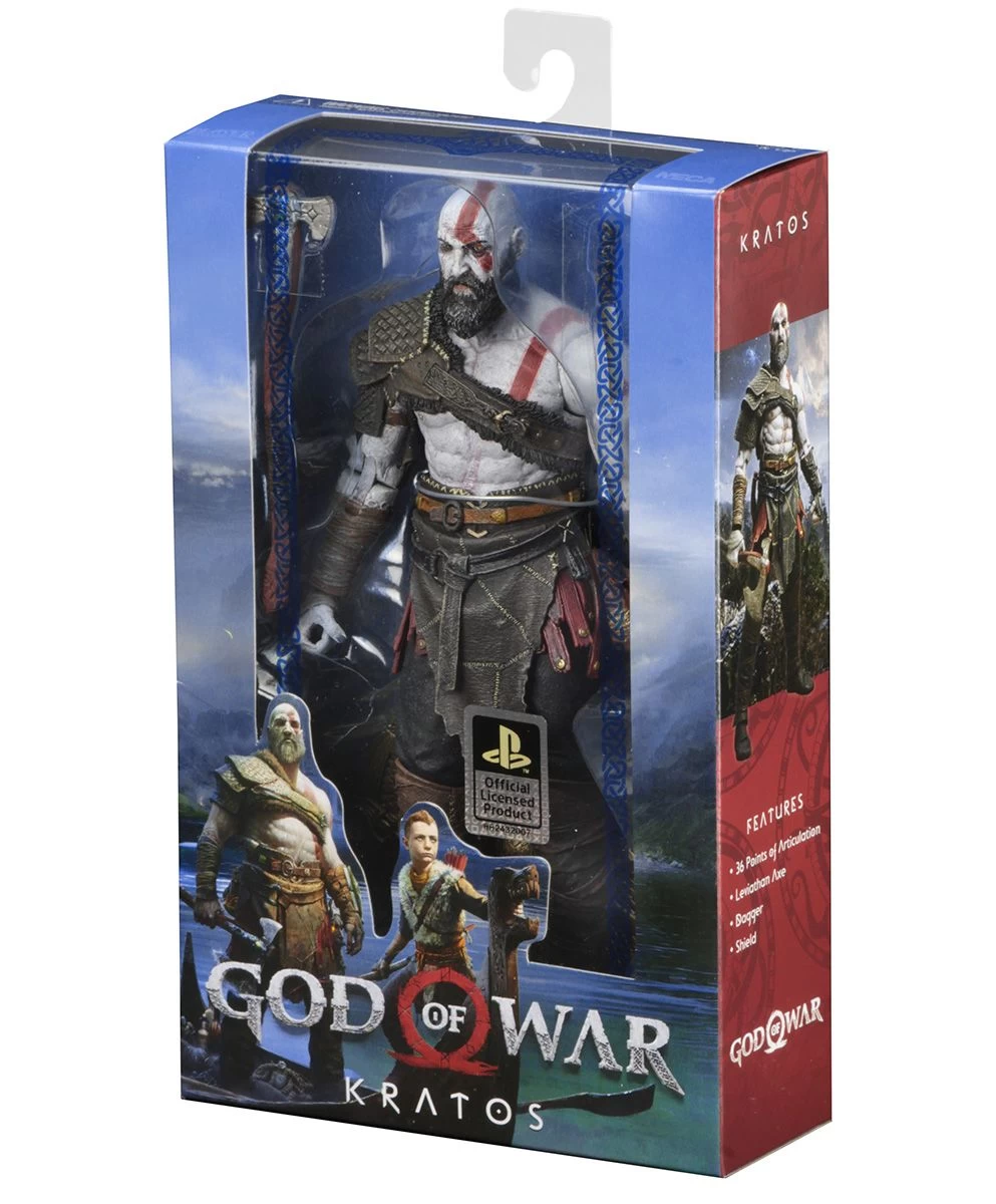 NECA God Of War (2018) - Kratos Actionfigur 8 NECA God Of War (2018) - Kratos Actionfigur – Bild 6