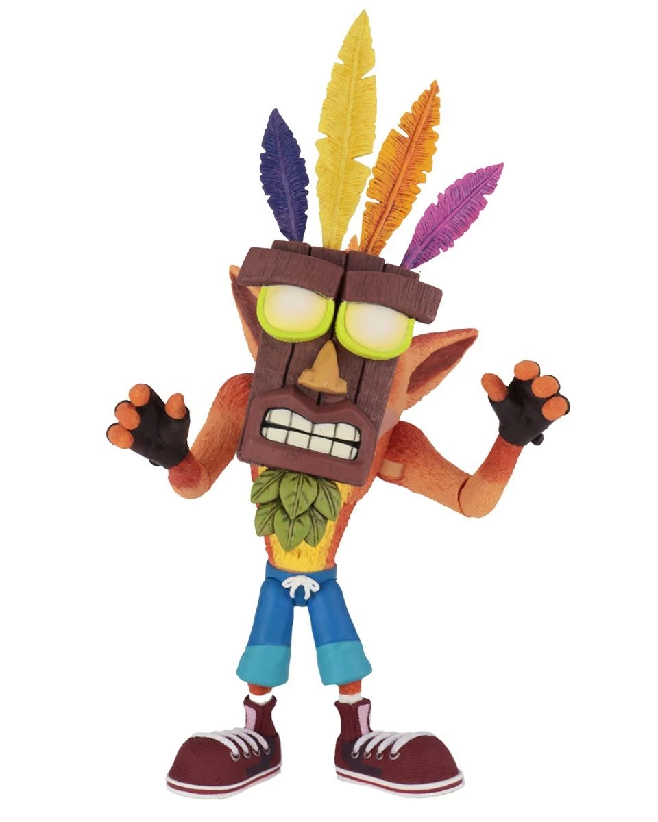 NECA Crash Bandicoot - Ultra Deluxe Crash Bandicoot Actionfigur 4 NECA Crash Bandicoot - Ultra Deluxe Crash Bandicoot Actionfigur – Bild 2