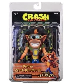 NECA Crash Bandicoot - Deluxe Crash With Jetpack Figur -Puppenladen ed92b32b30f28b6a6dcc4d306dbf4c740b868e069d17a5990ac26bc485681efb