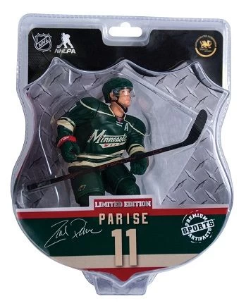 NHL - Minnesota Wild - Zach Parise - Limited Edition Figur 4 NHL - Minnesota Wild - Zach Parise - Limited Edition Figur – Bild 2