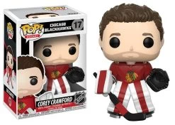 FUNKO POP! NHL - Corey Crawford - Chicago Blackhawks - Home Figur