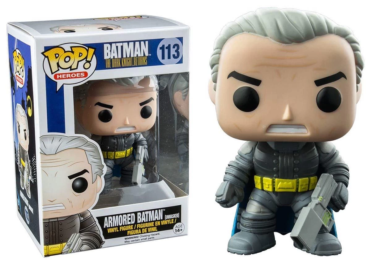 FUNKO POP! - Batman - Armored Batman (Unmasked) Figur 3 FUNKO POP! - Batman - Armored Batman (Unmasked) Figur