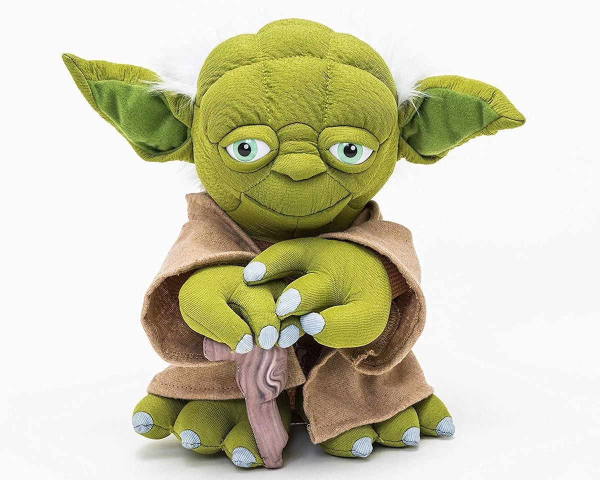 Joy Toy Star Wars Yoda Black Line Plüsch 25cm 4 Joy Toy Star Wars Yoda Black Line Plüsch 25cm – Bild 2