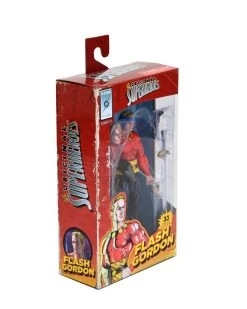 NECA The Original Superheroes S1 - Flash Gordon Actionfigur -Puppenladen flash pkg2 scaled 1