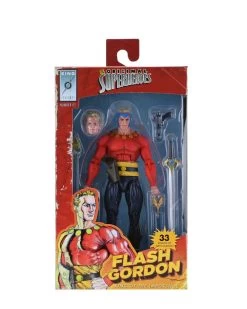 NECA The Original Superheroes S1 - Flash Gordon Actionfigur -Puppenladen flash pkg3 scaled 1