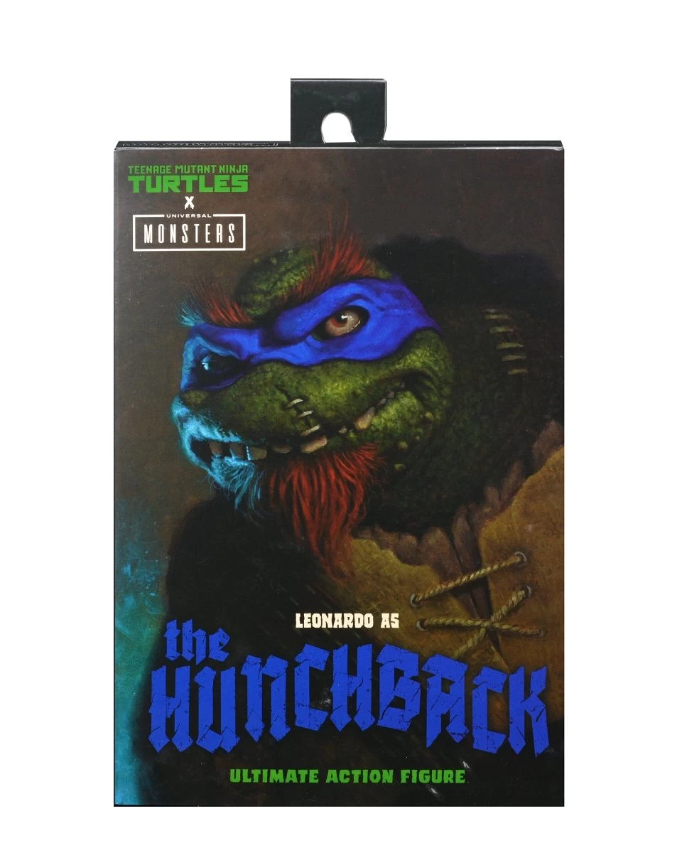 NECA Universal Monsters X TMNT - Ultimate Leonardo Als The Hunchback Figur 19 NECA Universal Monsters X TMNT - Ultimate Leonardo Als The Hunchback Figur – Bild 17