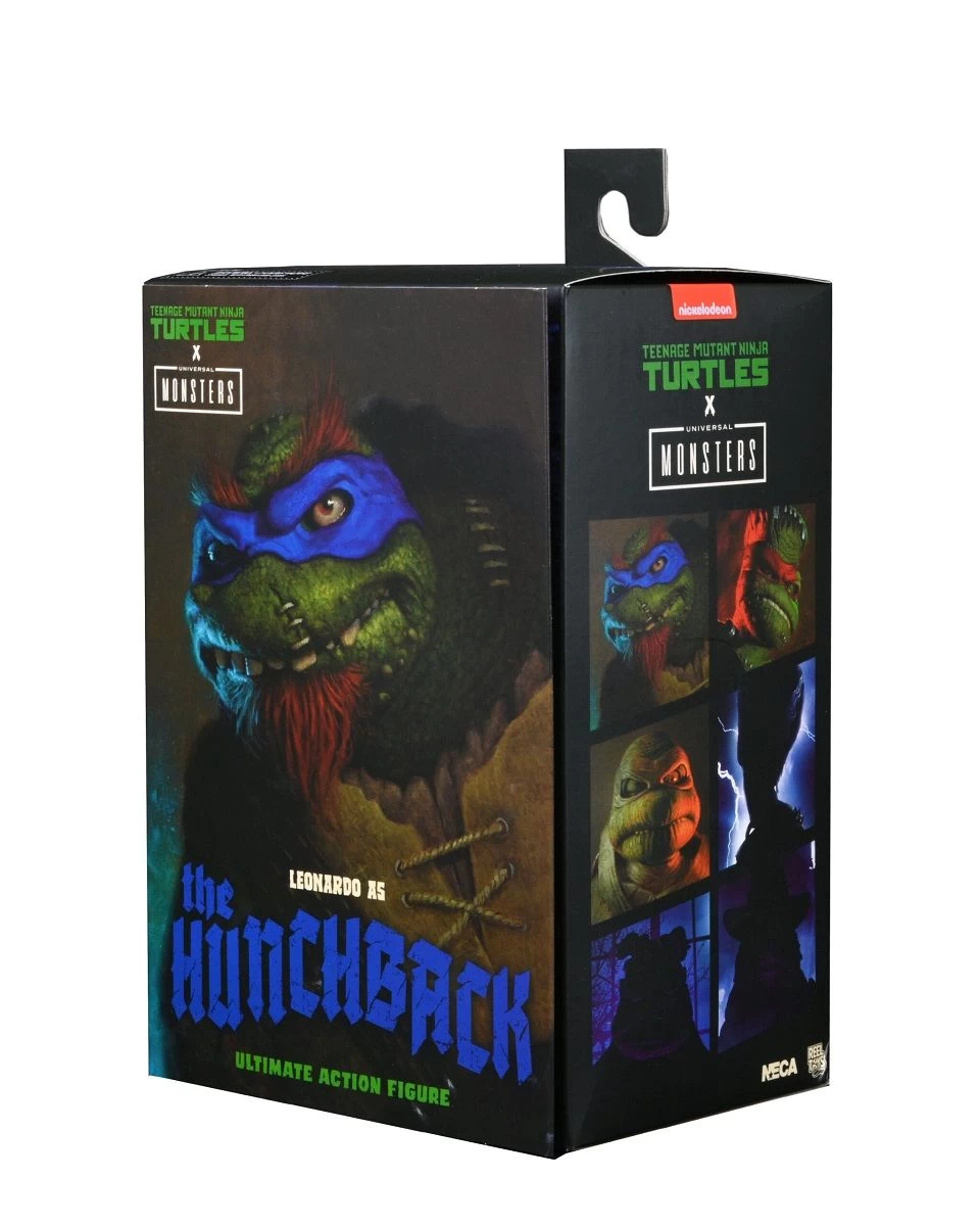 NECA Universal Monsters X TMNT - Ultimate Leonardo Als The Hunchback Figur 21 NECA Universal Monsters X TMNT - Ultimate Leonardo Als The Hunchback Figur – Bild 19