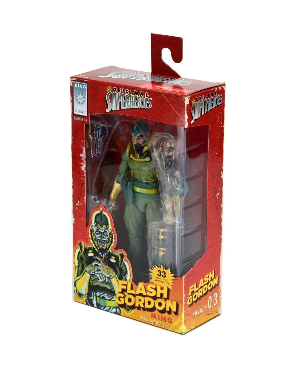 NECA The Original Superheroes S1 - Ming The Merciless Actionfigur 13 NECA The Original Superheroes S1 - Ming The Merciless Actionfigur – Bild 11