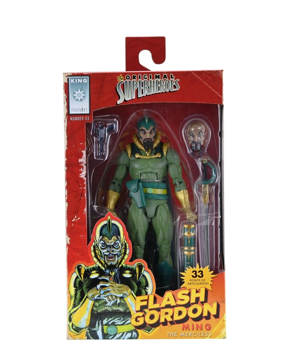 NECA The Original Superheroes S1 - Ming The Merciless Actionfigur 12 NECA The Original Superheroes S1 - Ming The Merciless Actionfigur – Bild 10