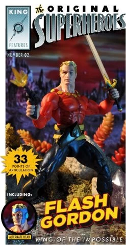 NECA The Original Superheroes S1 - Flash Gordon Actionfigur -Puppenladen the original superheroes flash
