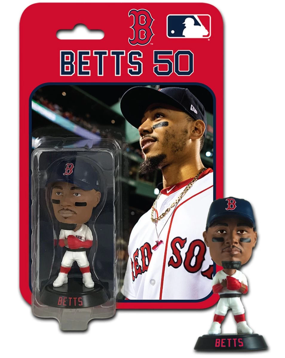 MLB - Boston Red Sox - Mookie Betts - Booblehead Figur 3 MLB - Boston Red Sox - Mookie Betts - Booblehead Figur