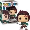 FUNKO POP! Demon Slayer - Tanjiro Kamado Figur -Puppenladen z8kid1dhnczel9